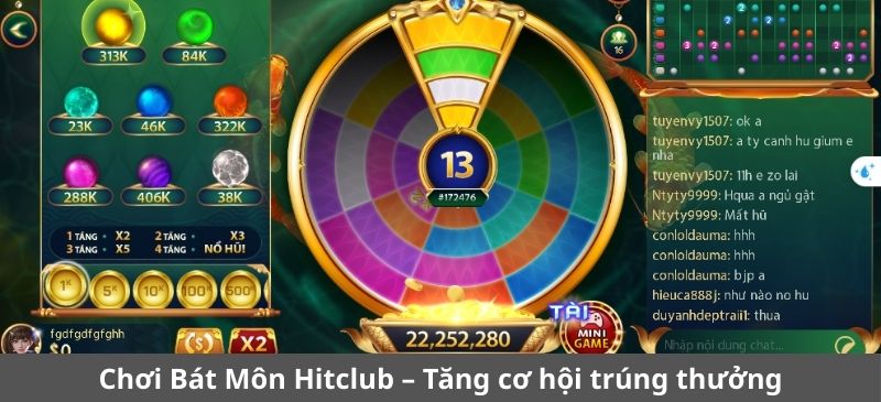 Cách chơi Bát Môn Hitclub – Tăng cơ hội trúng thưởng
