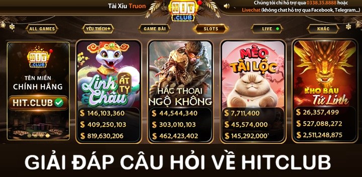 Tìm hiểu về Hitclub, game thủ thắc mắc điều gì?